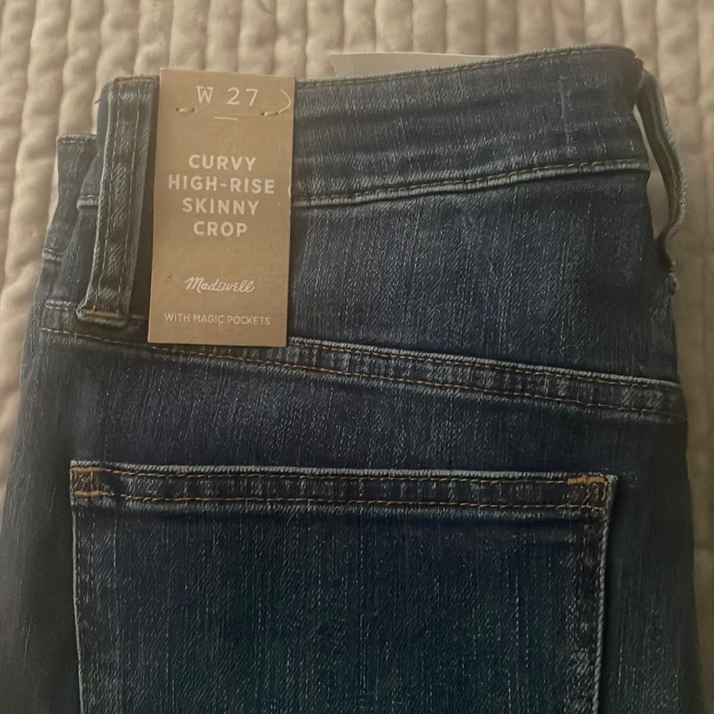 Madewell curvy high rise jeans